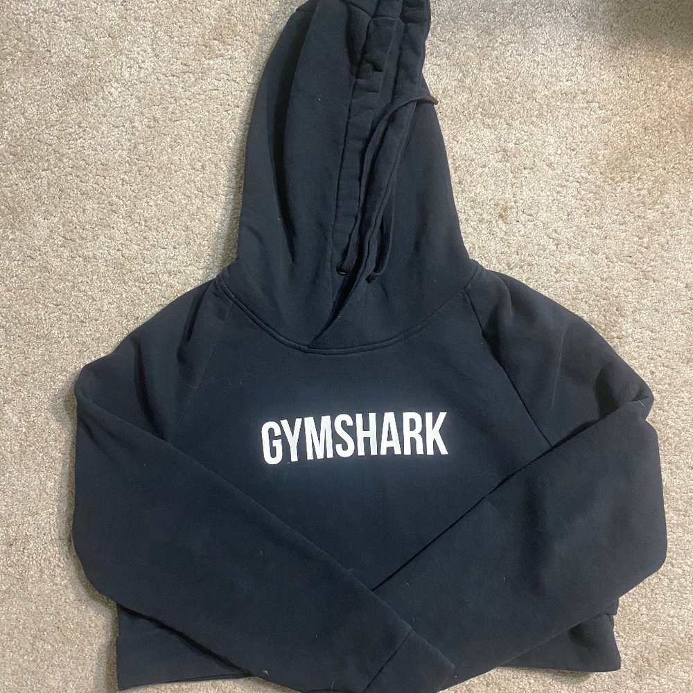 Gym-shark cropped hoodie